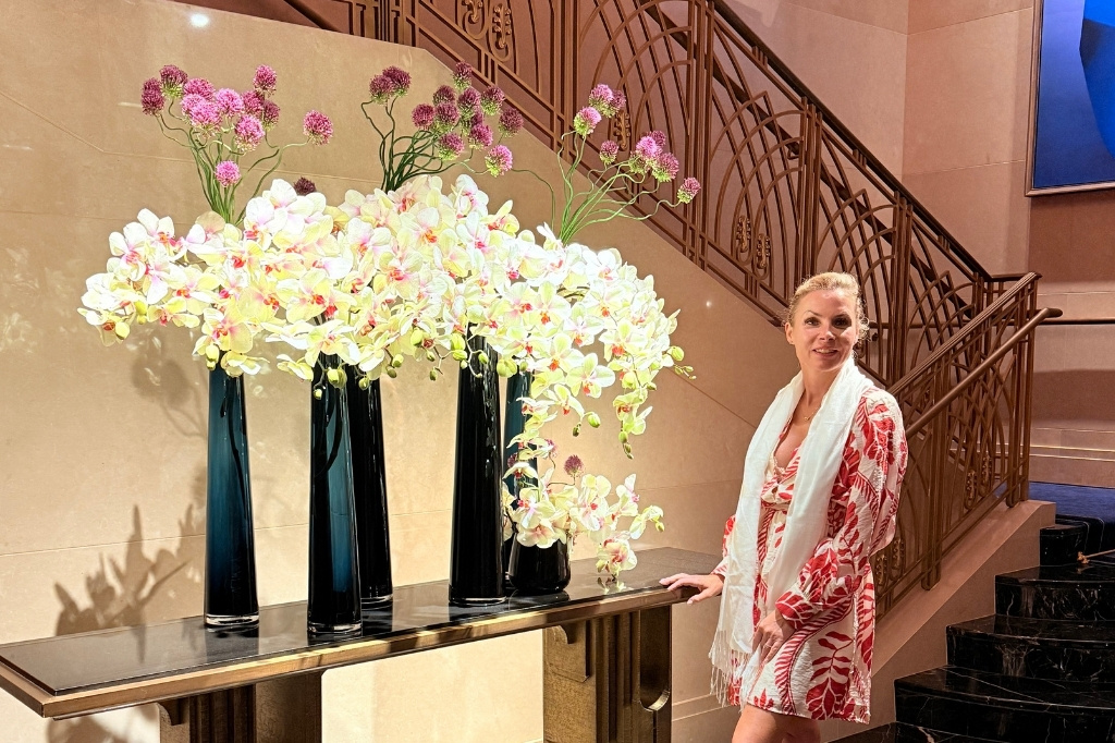 Laetitia Fontanel était à l'hôtel Waldorf Astoria New York pour former l'équipe du spa